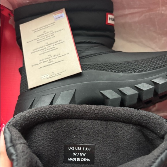 BNWT Hunter Women’s Intrepid Short Snow Boot – Size 39 (US 8) - Picture 8 of 16